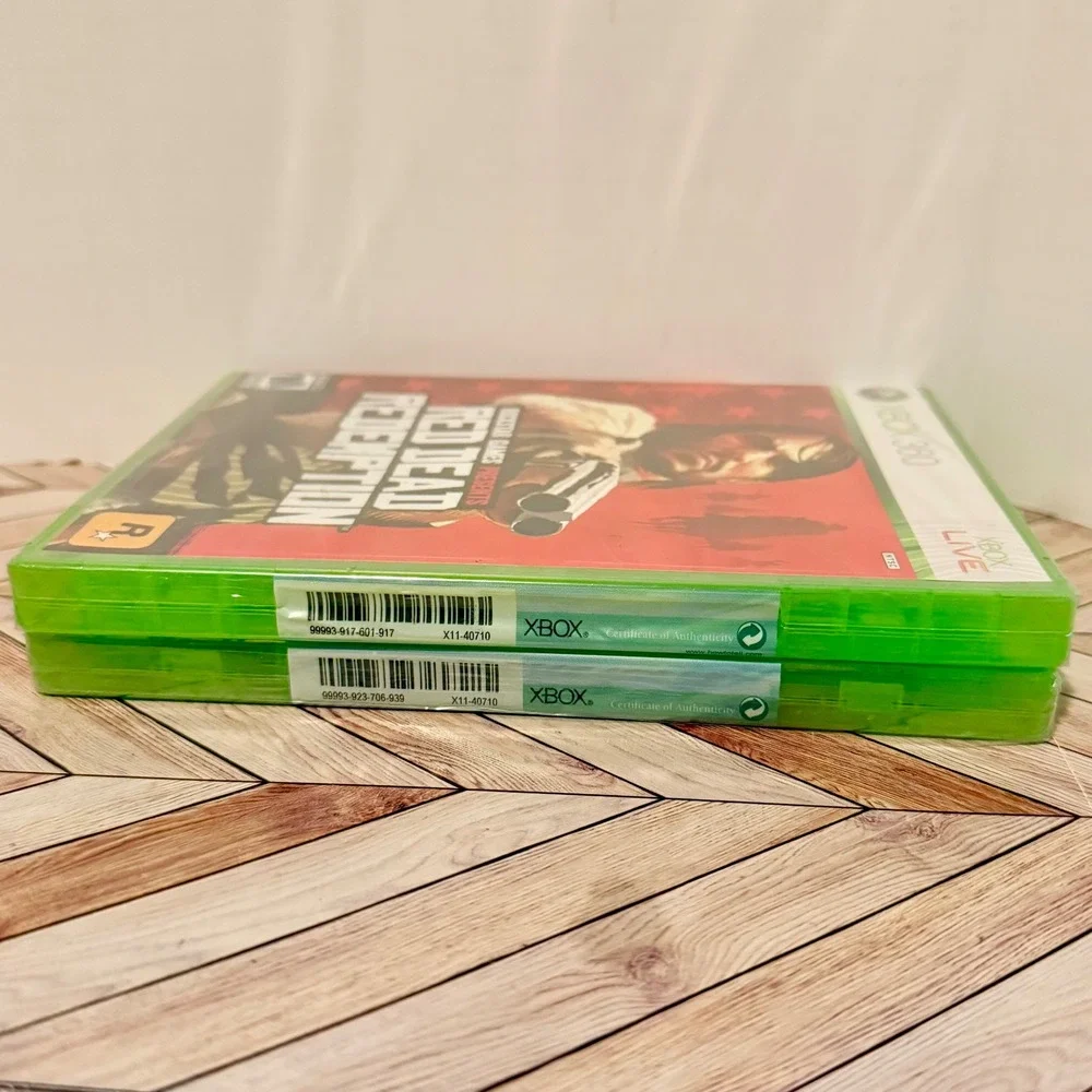 Red Dead Redemption 2010 First Print & Undead Nightmare Xbox 360 Sealed Rockstar